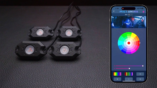 Amazon.com: MICTUNING RGB Rock Lights with Upgraded APP